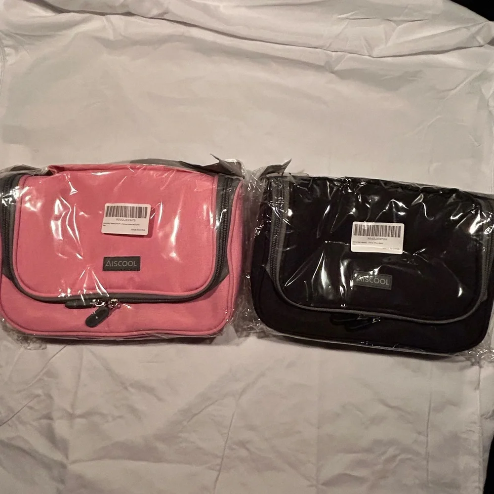 NWT Aiscool Pink Pencil, Pen, Stationary Case Organizer for School or Office